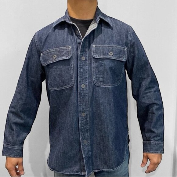 Gap Denim Shirt, Blue Jean Shirt - Picture 1 of 12